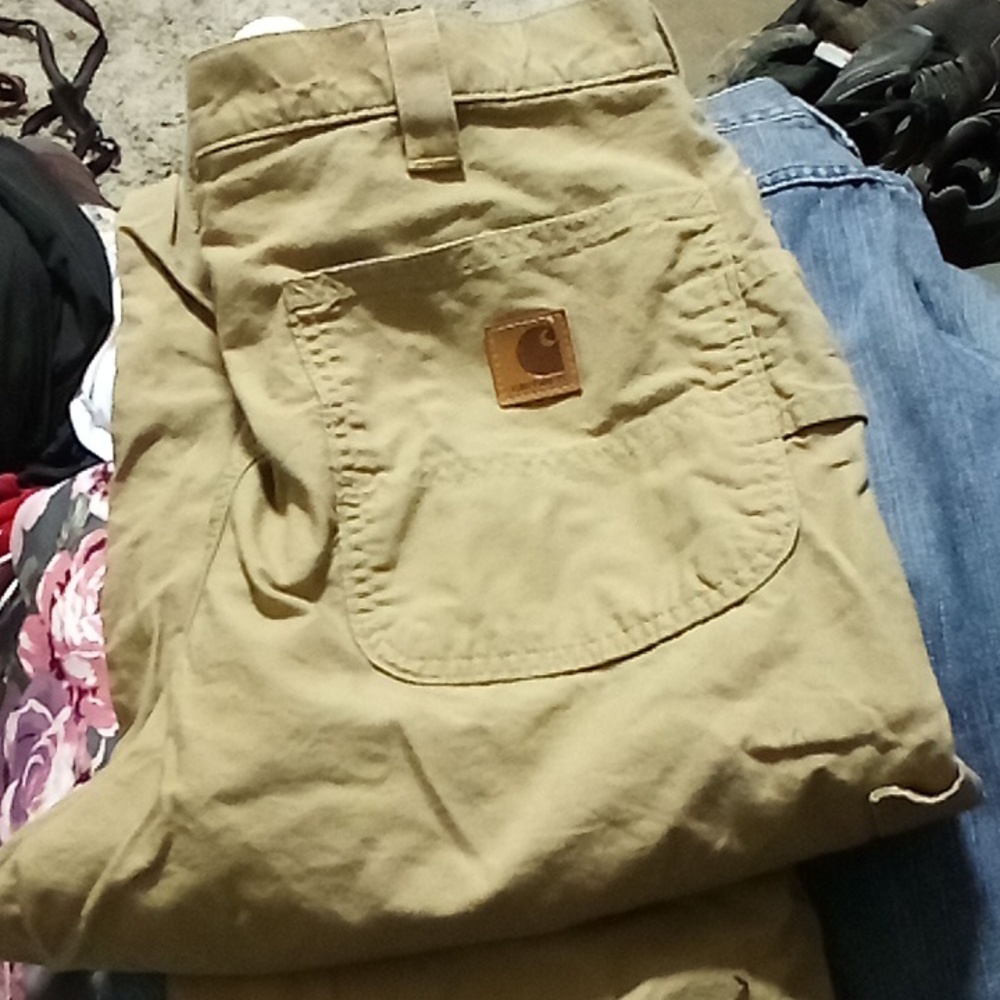 Men's Carhartt jeans size 36 34 pants these I'll just put jeans